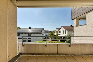 Balkon nach Westen