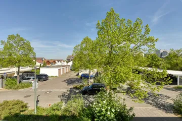 Blick vom Schlafzimmer