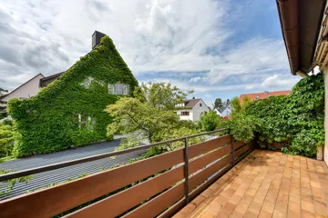 Balkon nach Nord-Westen