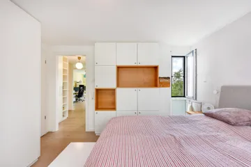Schlafen von hinten