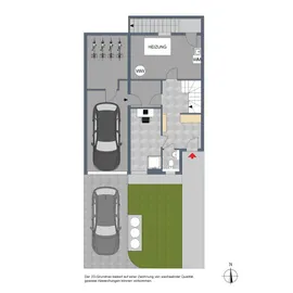 2D-Grundriss, EG