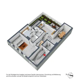 3D-Grundriss, EG