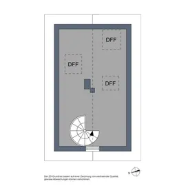 2D-Grundriss, Studio