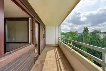 Balkon nach Osten