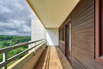Balkon nach Westen