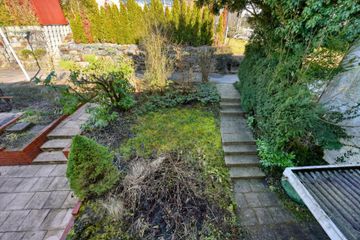 Blick in den Vorgarten