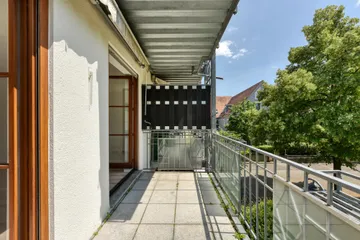 Balkon nach Osten