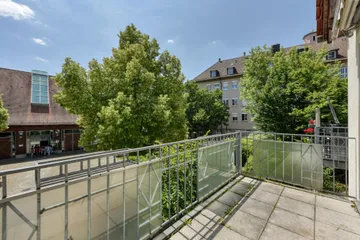Balkon nach Süd-Westen