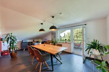 Essen mit West-Balkon