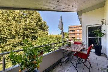 Balkon nach Nord-Westen