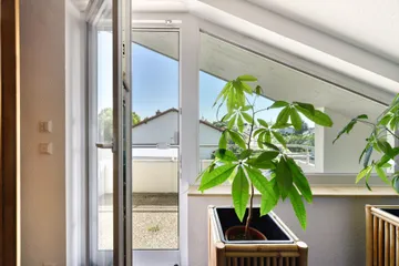Balkon nach Osten