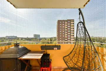 Balkon nach Westen