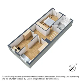 3-D Grundriss, OG