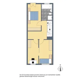 2-D Grundriss, OG