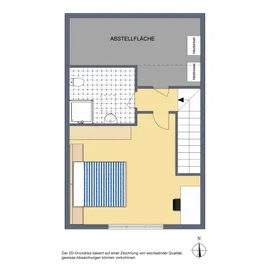 2-D Grundriss, DG