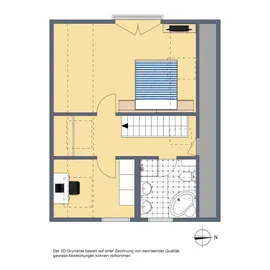 2-D Grundriss DG