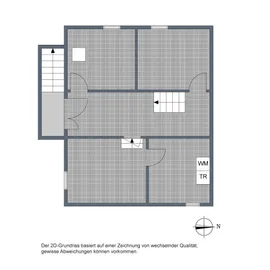 2-D Grundriss UG