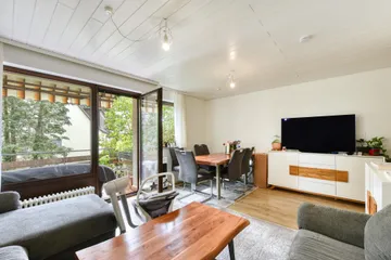 Wohnen zum Balkon