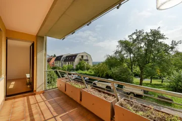 Balkon nach Nord-Osten