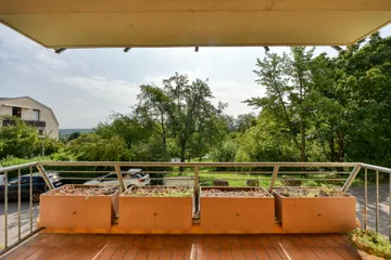 Balkon nach Osten