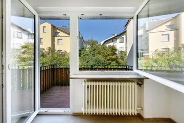 Balkon nach Westen