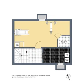 2D-Grundriss, UG