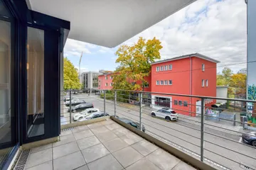 Balkon nach Osten
