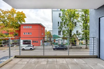 Balkon nach S-O
