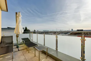 Dach-Terrasse nach Süd-Osten