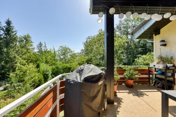Balkon nach Osten
