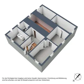 3D-Grundriss, Untergeschoss