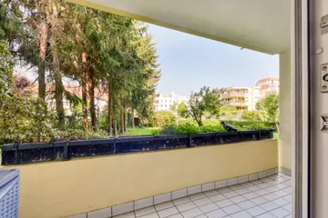 Balkon nach Westen