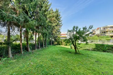 Blick vom Balkon