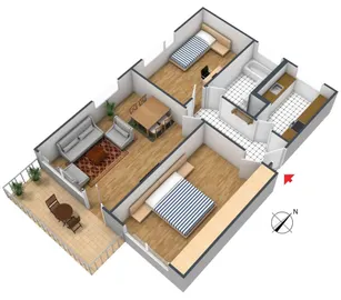 3D-Grundriss