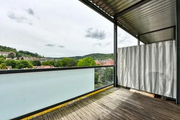 Balkon nach Nord-West