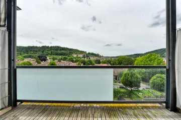 Balkon mit Fernblick