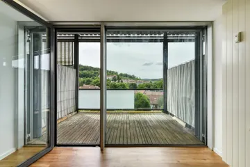 Balkon nach Westen