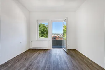 Schlafen mit West-Balkon
