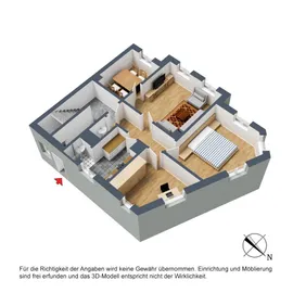 3D-Grundriss, EG