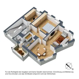 3D-Grundriss, 1. OG