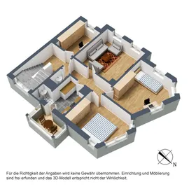 3D-Grundriss, 2. OG