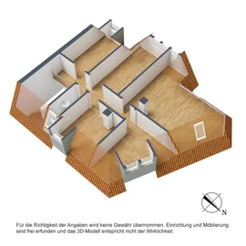 3D-Grundriss, Bühne