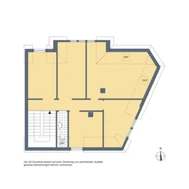 2D-Grundriss, Bühne