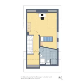 2D-Grundriss, DG