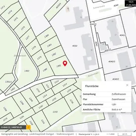 amtlicher Lageplan