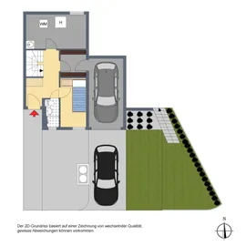 2D-Grundriss, EG