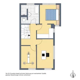 2D-Grundriss, DG