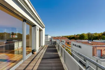 Balkon nach Osten