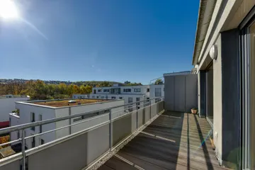 Balkon nach Süd-Westen