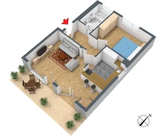 3D-Grundriss